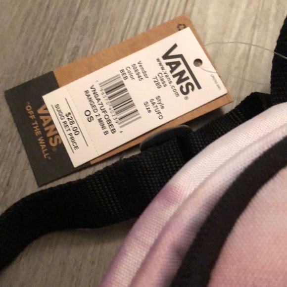 Vans Got This Ranged 2 Mini Nylon Backpack Lavender Pink Tie Dye NWT - Picture 15 of 16